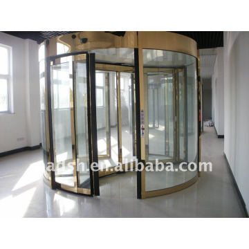 Two wings revolving door